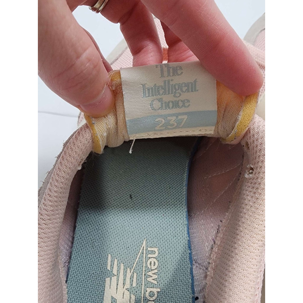 New Balance 237 Pink Suede Mesh Lifestyle Sneakers Women's Size 9 Used - Picture 10 of 11